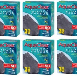 Hagen AquaClear Filter Insert Activated Carbon (6-Pack)