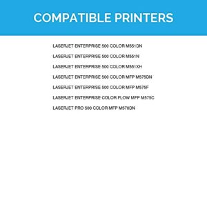 LD Products Remanufactured Toner Cartridge Replacements for HP 507X CE400X 507A CE400A (High Yield Black, 3-Pack) for use in Laserjet Enterprise M551n M551dn M551xh M570dw M570dn M575c M575dn M575f