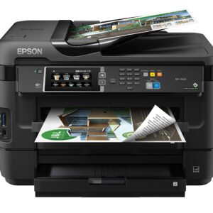 Epson WorkForce WF-7610 Wireless Color All-in-One Inkjet Printer with Scanner and Copier, Amazon Dash Replenishment Ready