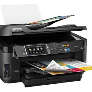 Epson WorkForce WF-7610 Wireless Color All-in-One Inkjet Printer with Scanner and Copier, Amazon Dash Replenishment Ready