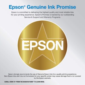 Epson WorkForce WF-7610 Wireless Color All-in-One Inkjet Printer with Scanner and Copier, Amazon Dash Replenishment Ready