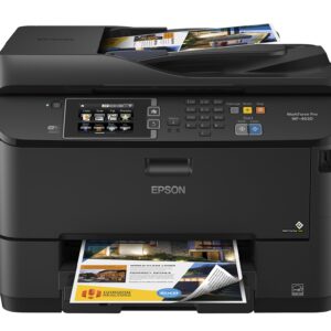 Epson Workforce Pro WF-4630 Wireless Color All-in-One Inkjet Printer with Scanner and Copier, Amazon Dash Replenishment Ready