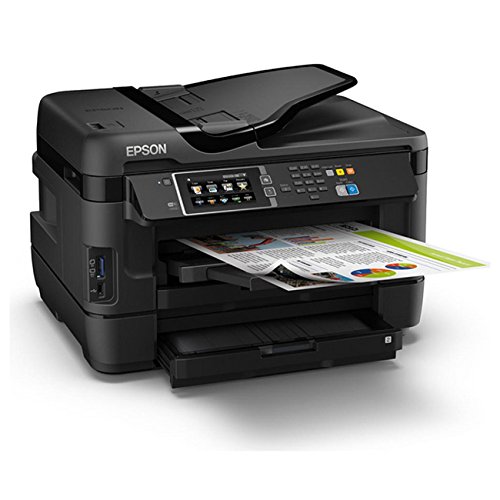 Epson WorkForce WF-3620 WiFi Direct All-in-One Color Inkjet Printer, Copier, Scanner, Amazon Dash Replenishment Ready