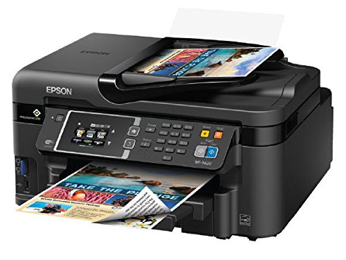 Epson WorkForce WF-3620 WiFi Direct All-in-One Color Inkjet Printer, Copier, Scanner, Amazon Dash Replenishment Ready