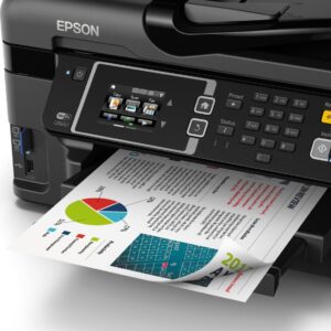 Epson WorkForce WF-3620 WiFi Direct All-in-One Color Inkjet Printer, Copier, Scanner, Amazon Dash Replenishment Ready