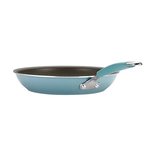 Rachael Ray Cucina Nonstick Frying Pan Set / Fry Pan Set / Skillet Set - 9.25 Inch and 11 Inch, Blue