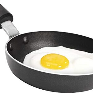 GoodCook Everyday Nonstick Aluminum 4.6" Mini Frying Pan, Black