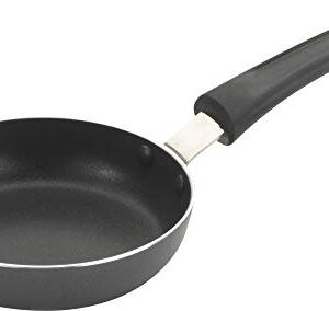 GoodCook Everyday Nonstick Aluminum 4.6" Mini Frying Pan, Black