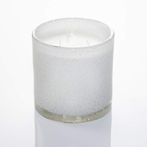 alixx candle fleur blanche / white bubble glass (large 42oz)