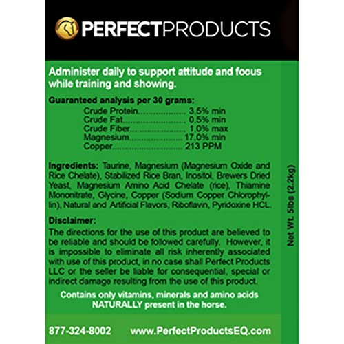 Perfect Prep Training Day Horse Calming Supplement - 2lb tub