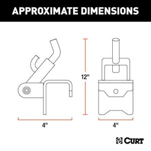 CURT 17008 Replacement Weight Distribution Hitch Hookup Bracket