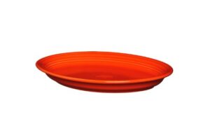 fiesta oval platter, 13-5/8-inch, poppy