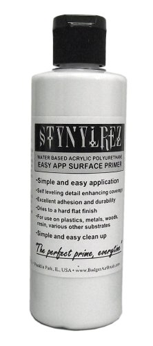 Badger Air-Brush Co. Stynylrez SNR-401 Primer, 4 Fl Oz (Pack of 1), White, 4 Ounce