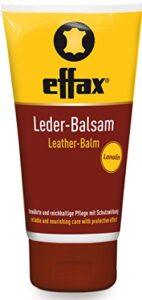 effax a4263 leather balm top leather care 150 ml with beeswax, lanolin and avocado oil