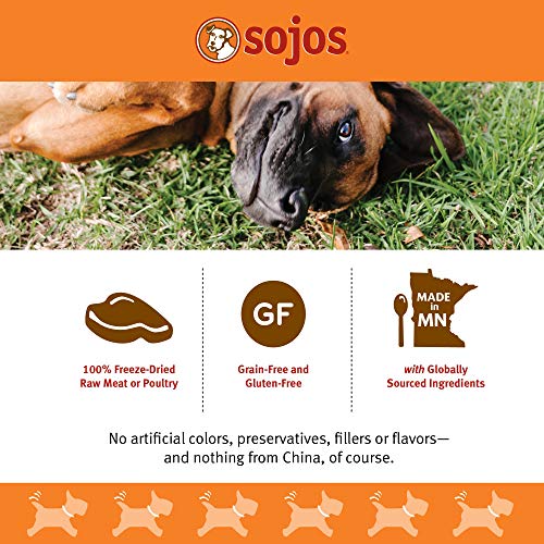 Sojos Simply Turkey Freeze-Dried Dog Treats, 4 oz