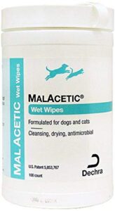 dechra 100 count malacetic wet wipes