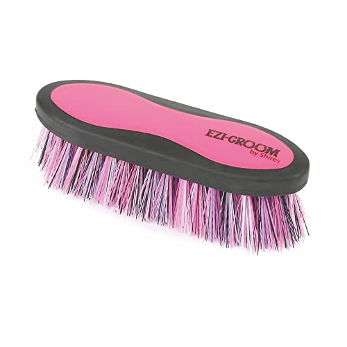 EZI-GROOM GRIP DANDY BRUSH - LARGE (Lime)