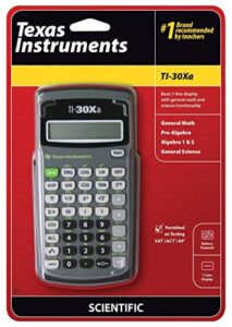 texti30xa - texas instruments ti-30xa student scientific calculator