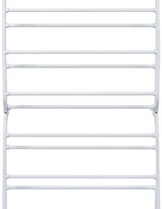 Whitmor 24 Pair Over The Door Shoe Rack-White