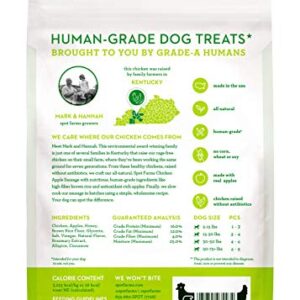 Spot Farms Chicken Apple Sausage Healthy All Natural Dog Treats Human Grade Made in USA 12.5 oz