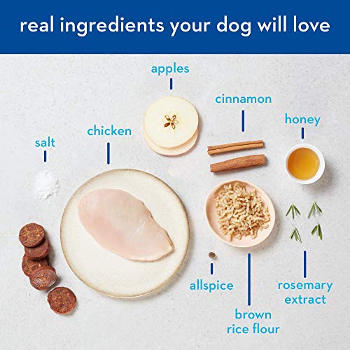 Spot Farms Chicken Apple Sausage Healthy All Natural Dog Treats Human Grade Made in USA 12.5 oz