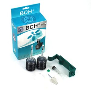 BCH Ink Refill Kit Compatible to HP 15, 40, 45 Black Cartridge Deskjet Printer H1045B