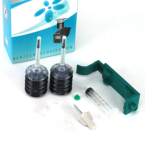 BCH Ink Refill Kit Compatible to HP 15, 40, 45 Black Cartridge Deskjet Printer H1045B