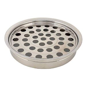 autom stackable communion tray - silver finish