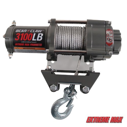 Extreme Max 5600.3072 Bear Claw ATV Winch - 3100 lbs.