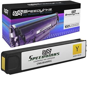 speedy inks remanufactured ink cartridge replacement for hp 971xl high-yield (yellow)