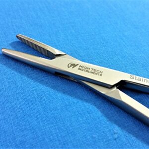 T/C PREMIUM O.R GRADE MAYO HEGAR NEEDLE HOLDER 6" SERRATED WITH TUNGSTEN CARBIDE INSERTS ( HTI BRAND)