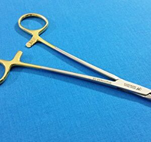 T/C PREMIUM O.R GRADE MAYO HEGAR NEEDLE HOLDER 6" SERRATED WITH TUNGSTEN CARBIDE INSERTS ( HTI BRAND)