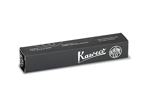 カヴェコ(Kaweco) Caveco SSFP-BK Fountain Pen, M, Medium Point, Skyline Sports, Black, Genuine Product Size: 4.1 x 0.6 inches (106 x 14 mm), Cartridge Fountain Pen, 0.4 oz (10 g)