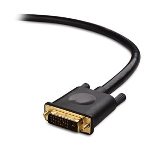 Cable Matters CL3 in-Wall Rated Full HD HDMI to DVI Cable 6 ft (DVI to HDMI Cable, Bi-Directional HDMI to DVI-D Dual Link Cord)