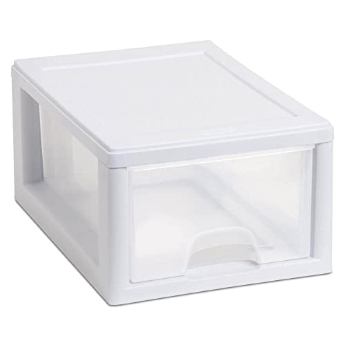 Sterilite 20518006 Sackable Storage Drawer, Pack of 6