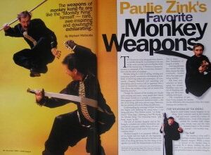 November 1999 Inside Kung Fu Magazine Paulie Zink Cover