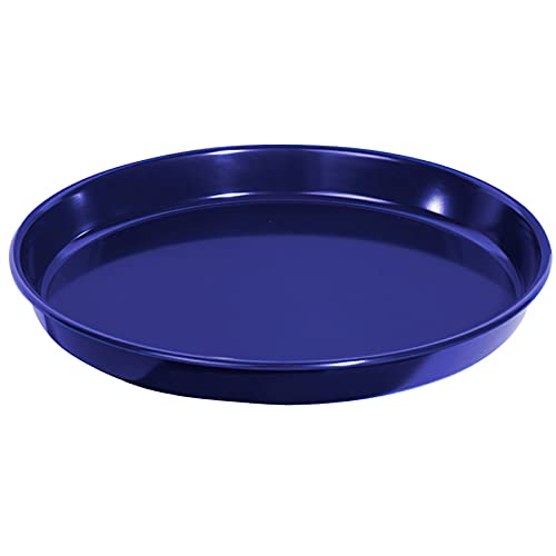 G.E.T. ST-13-1-CB Round Beer Serving Tray, 13", Cobalt Blue (Set of 12)