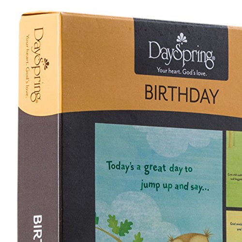 DaySpring Birthday - Inspirational Boxed Cards - Happy Critters - 36622