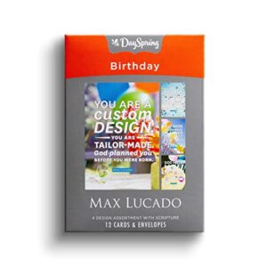 birthday inspirational boxed cards - max lucado - god made you