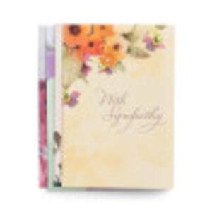 dayspring - sympathy - comfort and prayers - 12 boxed cards (53695), multi color
