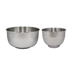 replacement stainless steel bowl set fits sunbeam & oster mixers,1.5 quarts