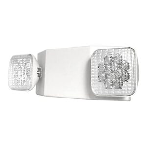 Tools & More eTopLighting [1-Pack] LED Emergency Exit Light - Standard Square Head UL924, EL5C12-1