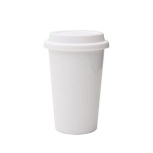 copco eco-first acadia reusable to go mug bpa-free, brown - 3-pack