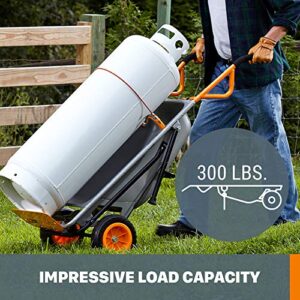 WORX WG050 Aerocart 8-in-1 Yard Cart / Wheelbarrow / Dolly