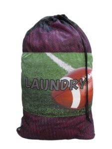 gilbins mesh laundry bag football