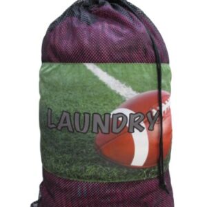 Gilbins Mesh Laundry Bag Football