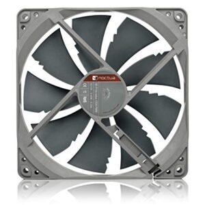 Noctua NF-P14s redux-1500 PWM, High Performance Cooling Fan, 4-Pin, 1500 RPM (140mm, Grey)for Desktop