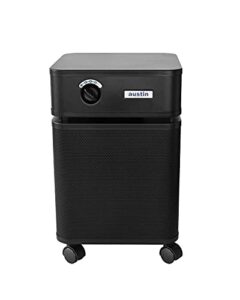 austin air healthmate - high-efficiency hepa air purifier for allergies, dust, and odors, enhance your indoor air quality, black