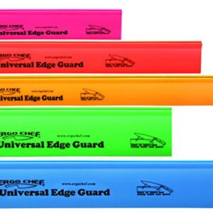 Ergo Chef 5pc Universal Knife Edge Guard Set Multicolored / Multi-sized / for Chef knife, Santoku, Bread, Utility and Paring knives