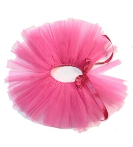 handcrafted in usa hotpink tulle tutu for extra large dogs